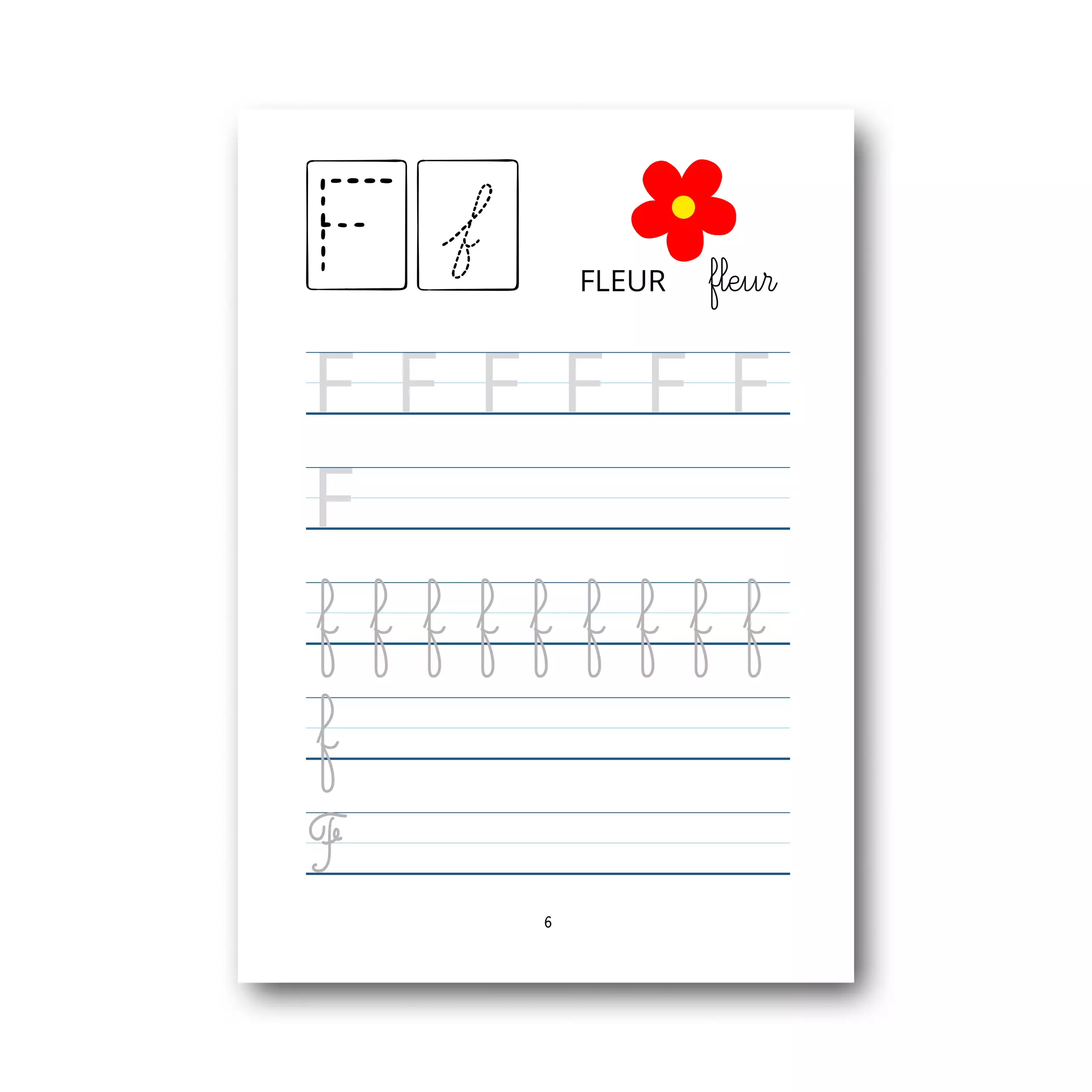 Livret d’Écriture – Lettres Capitales & Cursives – Image 3