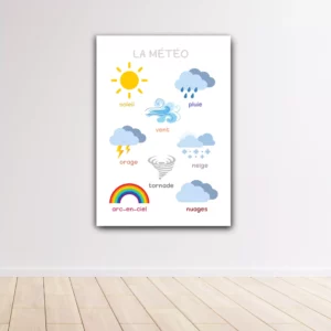 Affiche de la météo