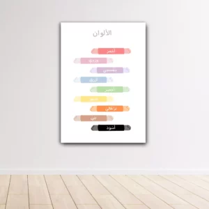 Affiche des couleurs